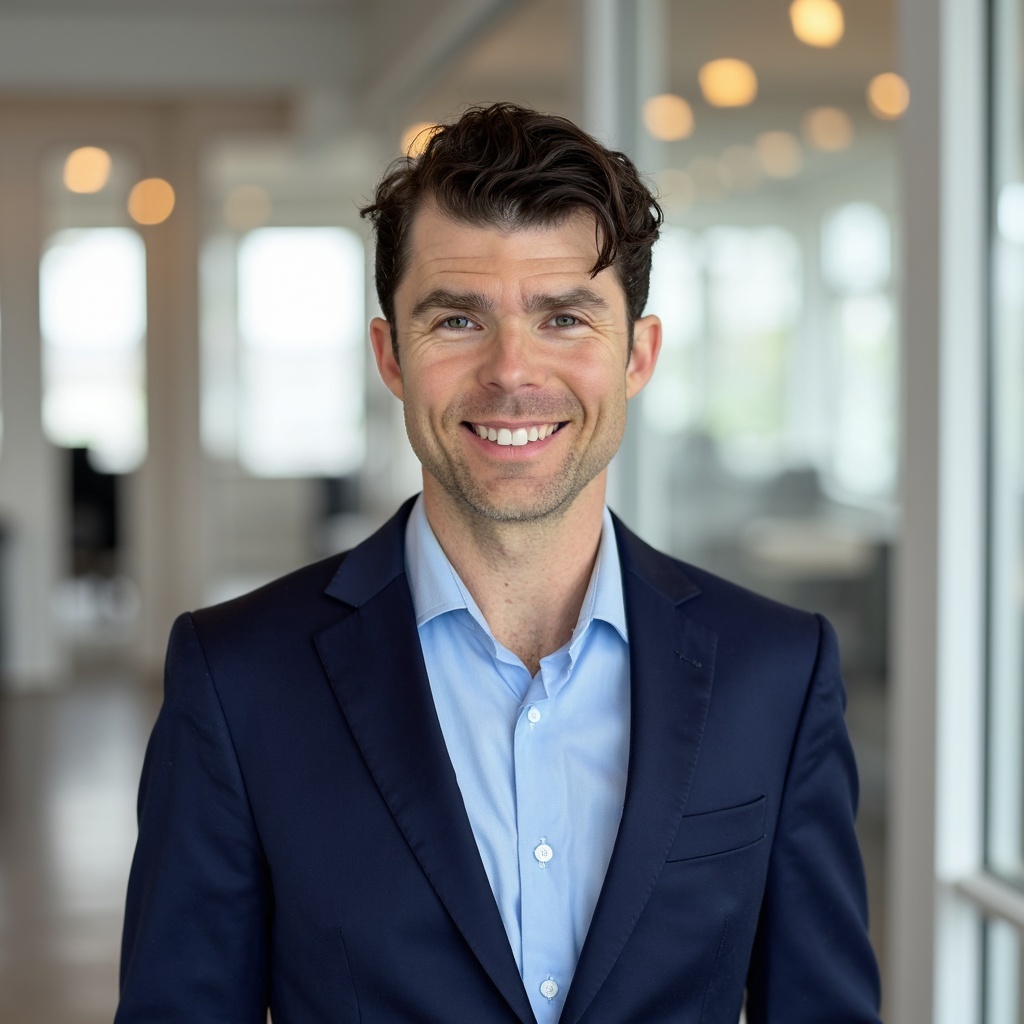 Portrait of Allen Arseneau, Founder and Head of AI at Transformly